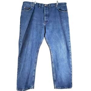 Wrangler Relaxed Fit Jeans Size 46 X 30 Comfort 100% Cotton Classic Design